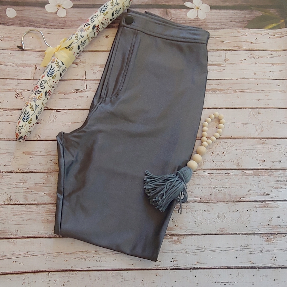 American Apparel Disco Pants Charcoal
